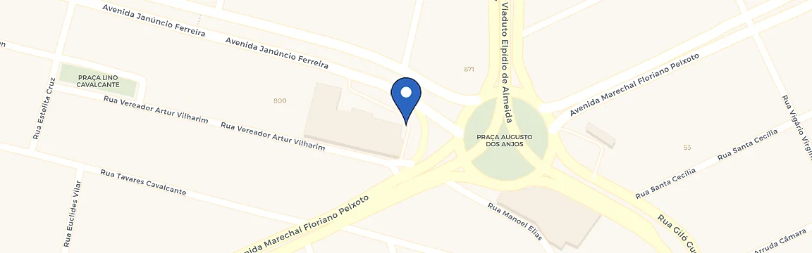 Mapa da estação Ative Charge - Boi E Brasa - Campina Grande - PB