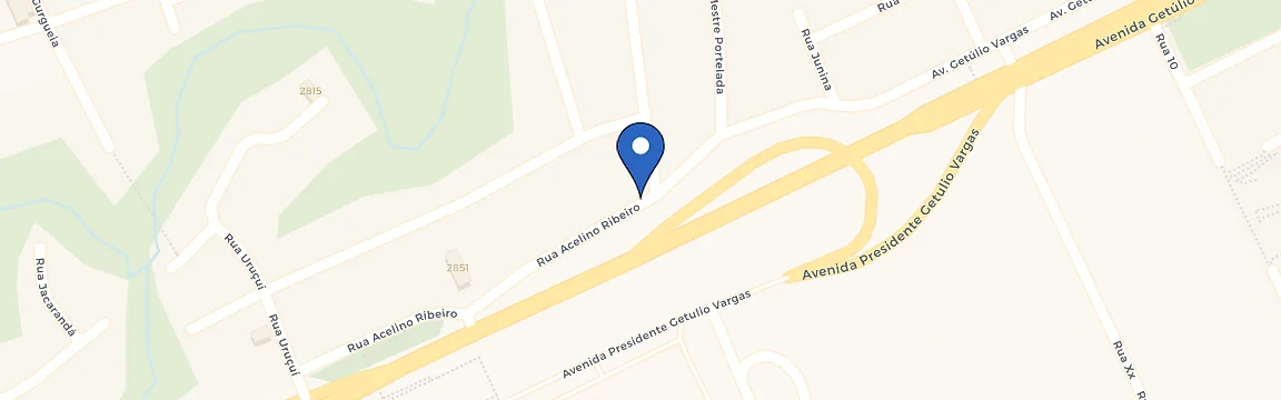 Mapa da estação Hotel João Pedro