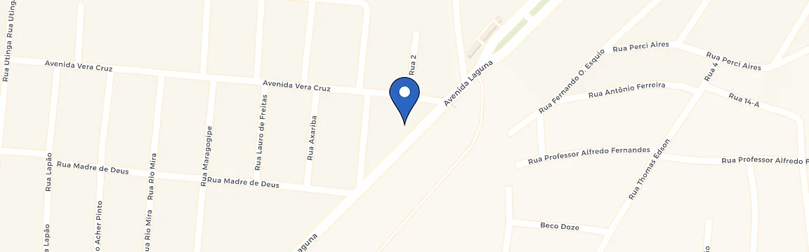 Mapa da estação Laguna