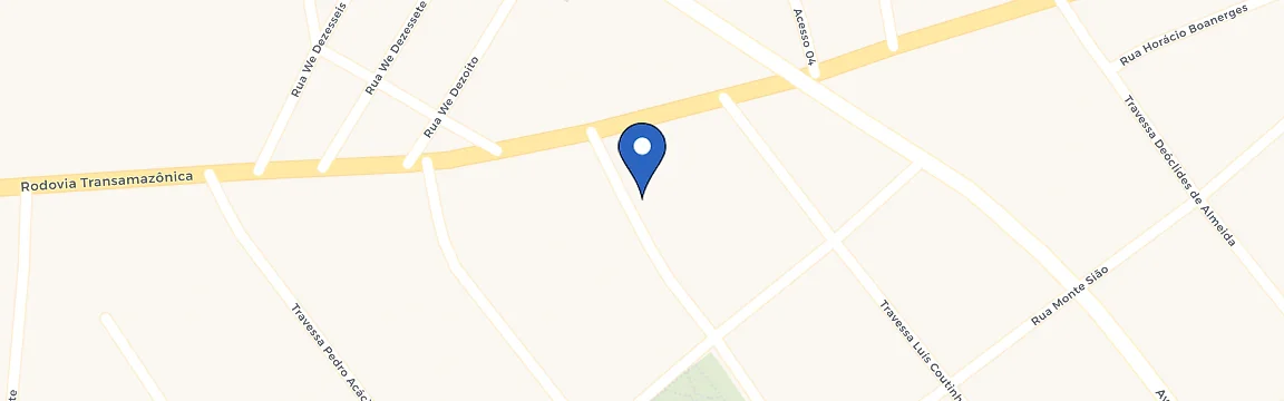 Mapa da estação Auto Posto Lira