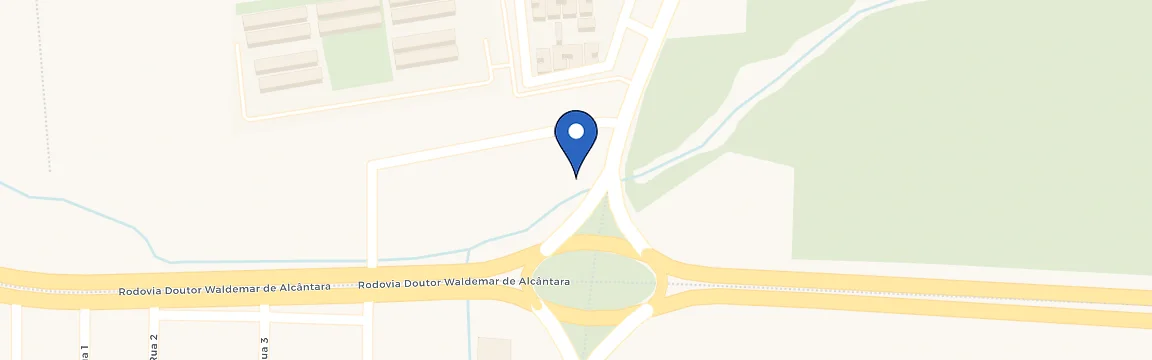 Mapa da estação Centro Comercial Pátio Sol Poente
