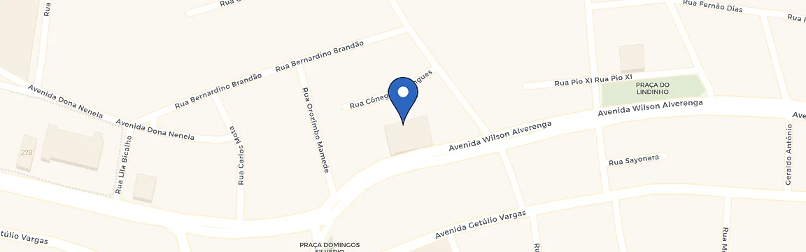 Mapa da estação Turbo Recarga - Posto Barrocar Petrobras