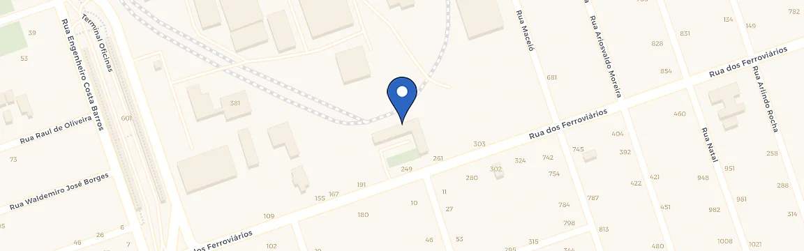 Mapa da estação Ph.D Academia