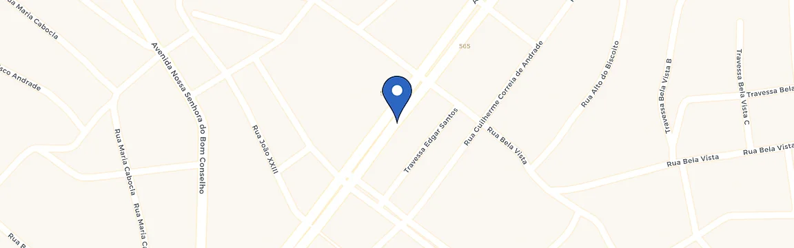 Mapa da estação Honório Mobilidade