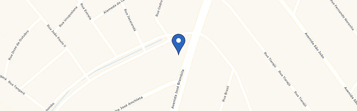 Mapa da estação Auto Posto Bambrila