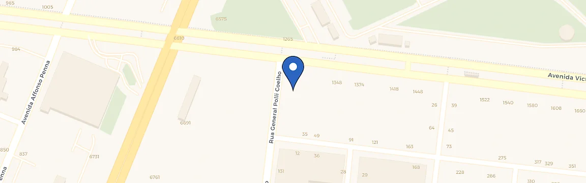 Mapa da estação Posto Imola