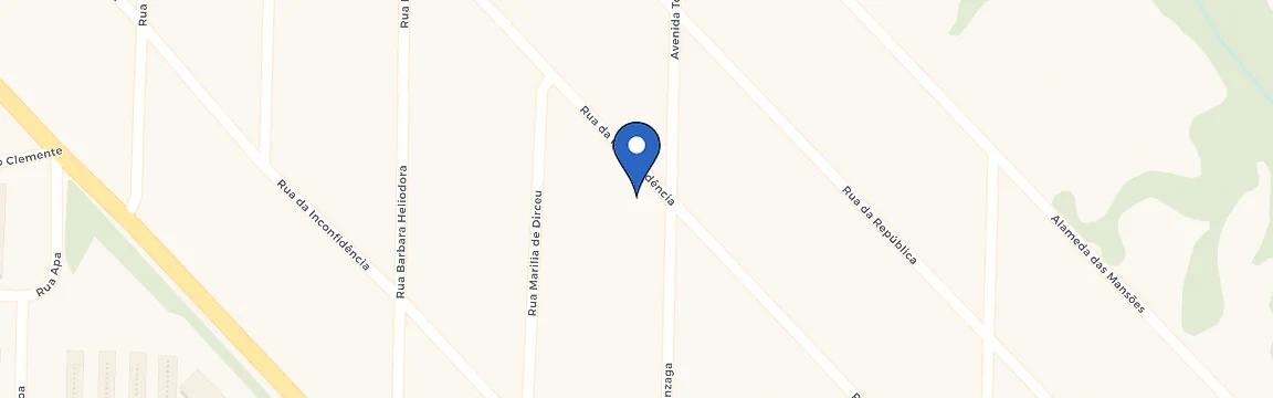 Mapa da estação Pizzaria Sabor Itália