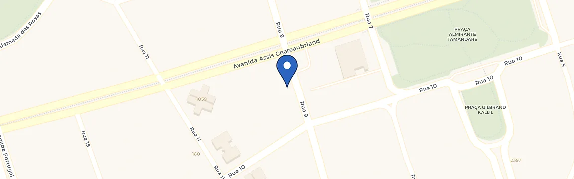 Mapa da estação Carrega Aí Muscle