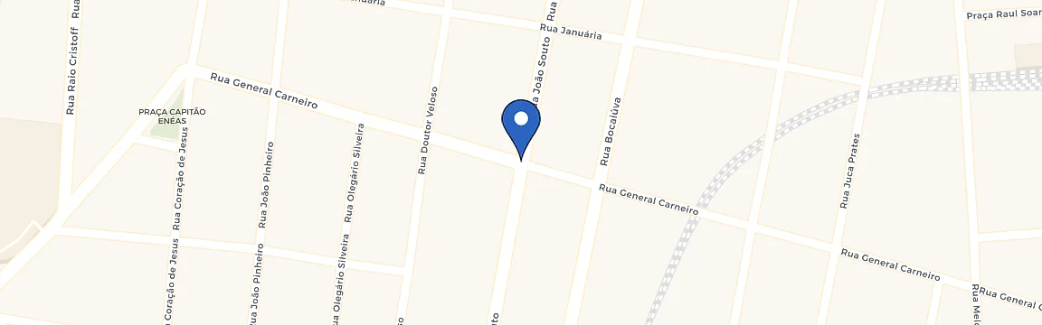 Mapa da estação Montes Claros