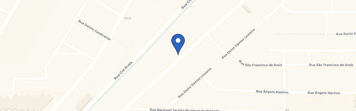 Mapa da estação Fábrica De Bolos El Shadday