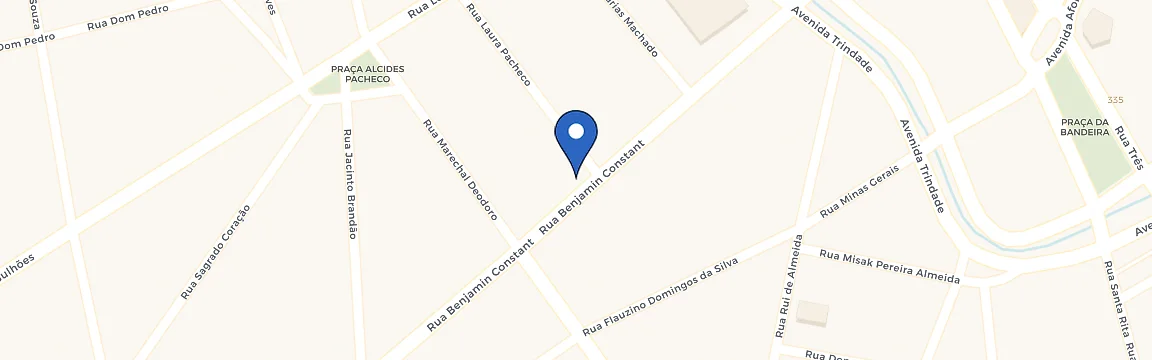 Mapa da estação Drogaria Americana