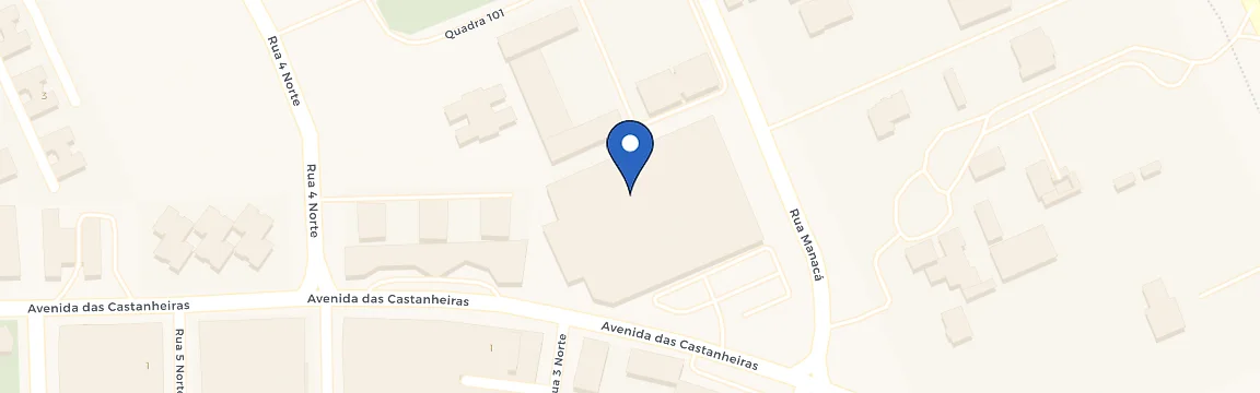Mapa da estação Atacadão Dia A Dia