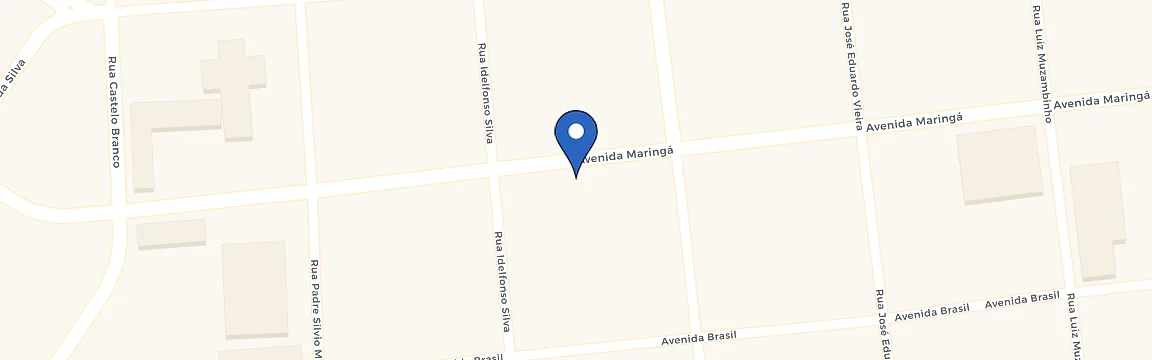 Mapa da estação Avenida Maringá