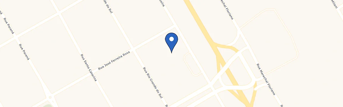 Mapa com a localização da estação Auto Posto San Martin