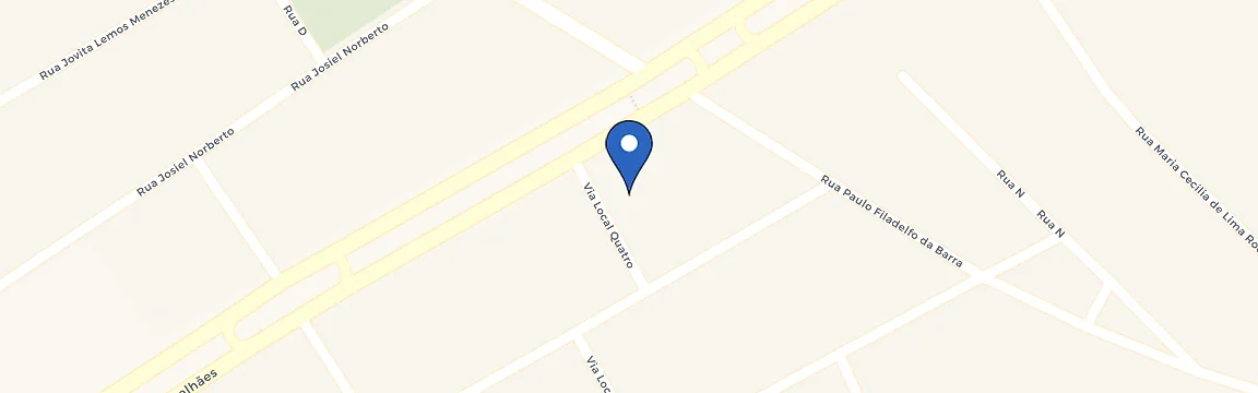 Mapa da estação Posto Da Saída Ltda