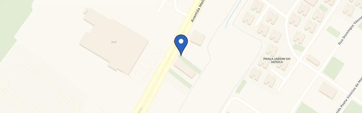 Mapa da estação Vidro X