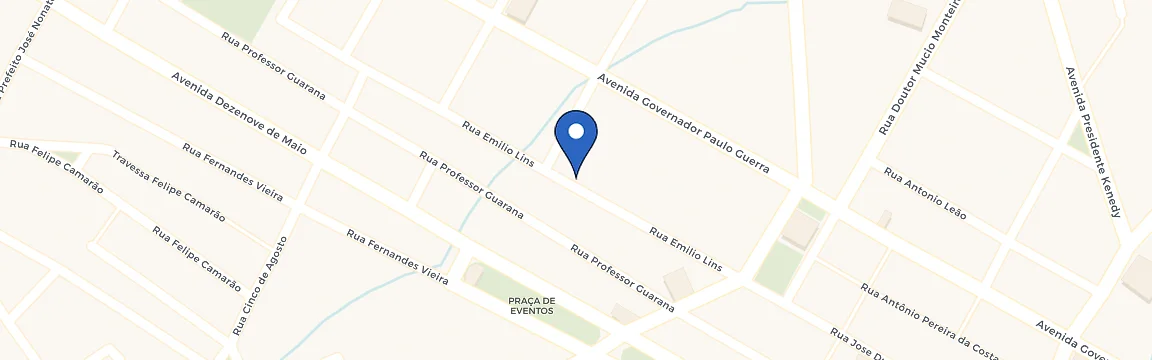 Mapa da estação Comércio