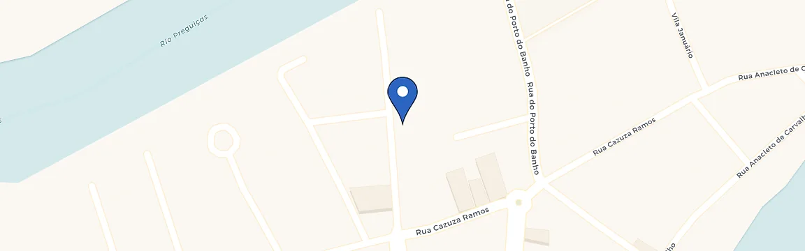 Mapa da estação Pousada Paraíso Dos Lençóis