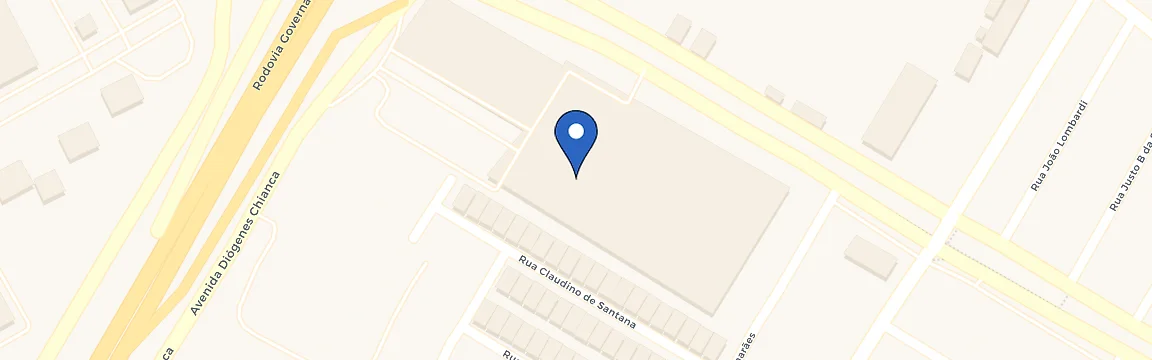 Mapa da estação Carregador Lento