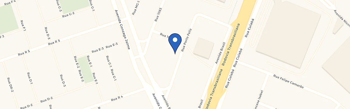 Mapa da estação Gênios Coworking