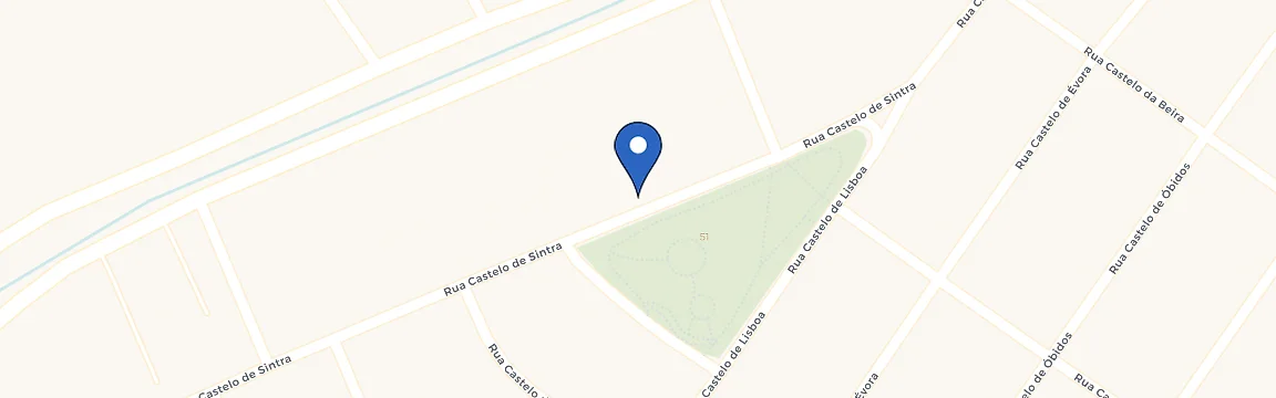 Mapa da estação Power Charge Meu Prata Castelo