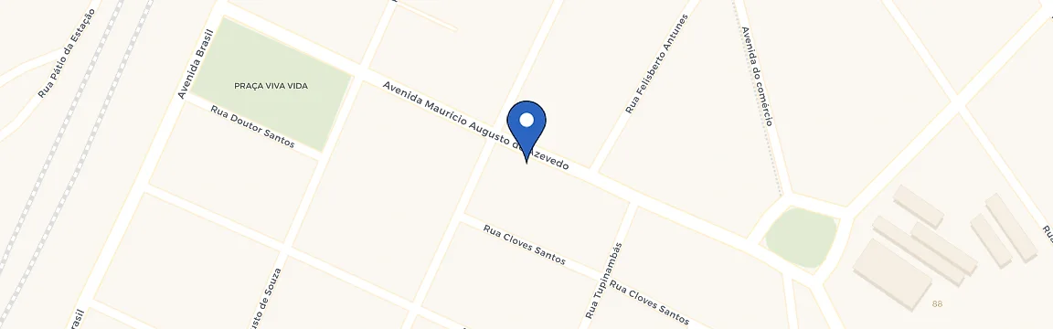 Mapa da estação 100% Eletric