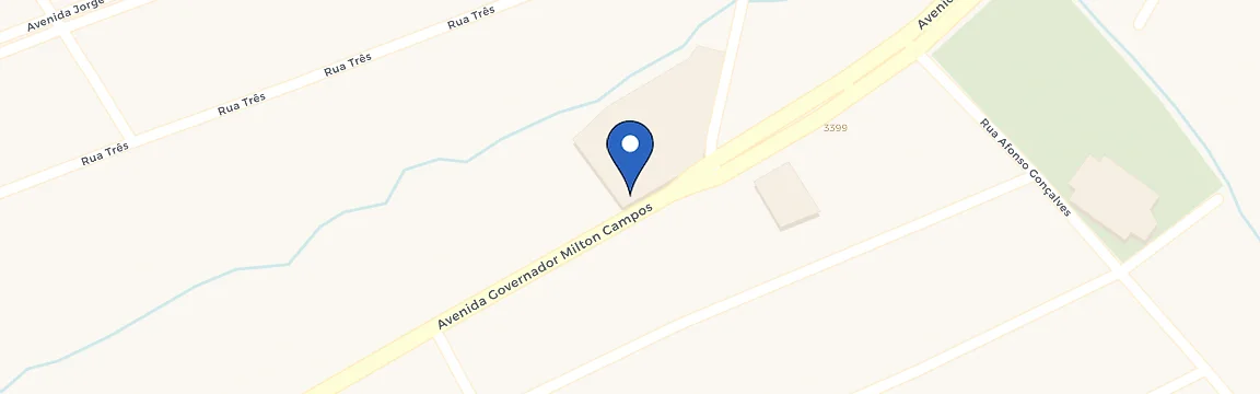 Mapa da estação PluGo Três Irmãos