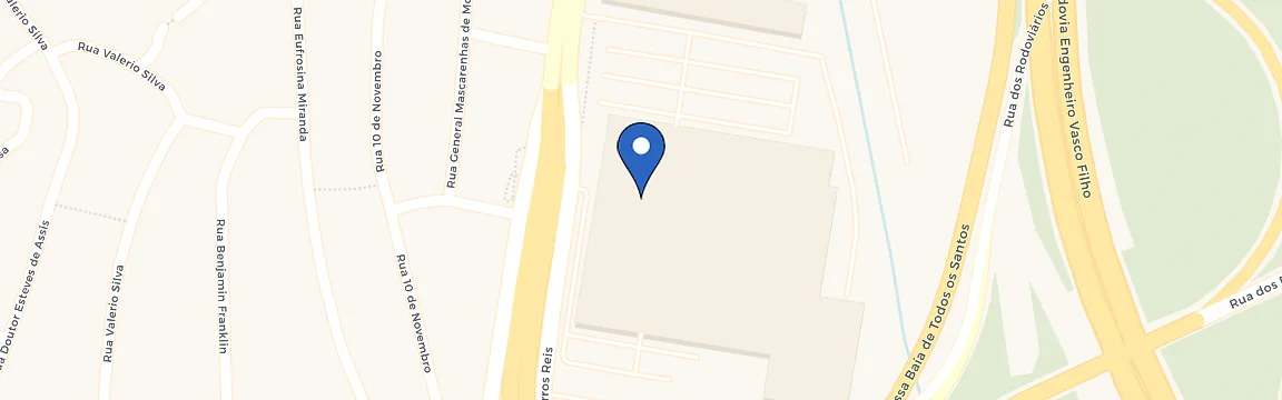Mapa da estação Atakadão Barros Reis