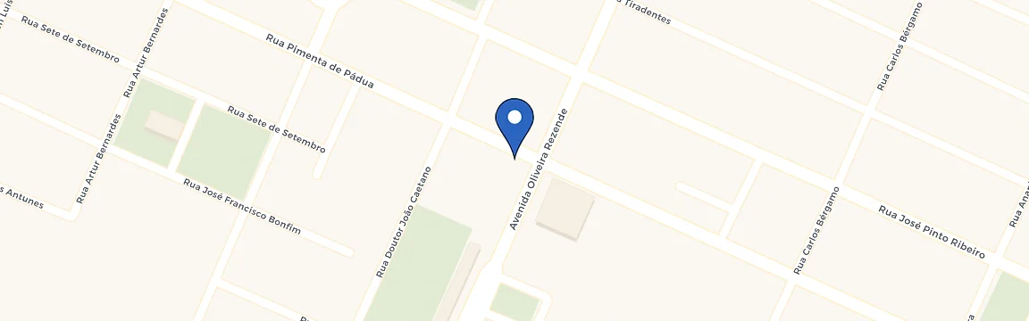 Mapa da estação UAI Café Paraíso