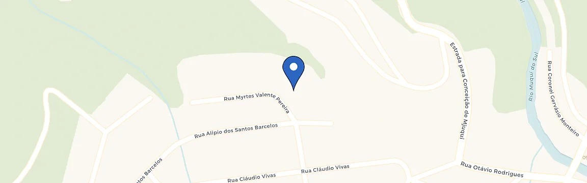 Mapa da estação Casa Pedro