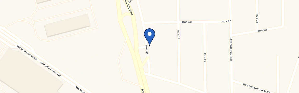 Mapa com a localização da estação Plugaí Eletropostos Hotel Cerrado