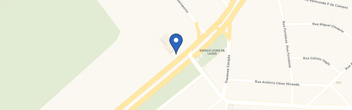 Mapa da estação PlugBRA Tertúlia Gourmet 80kW