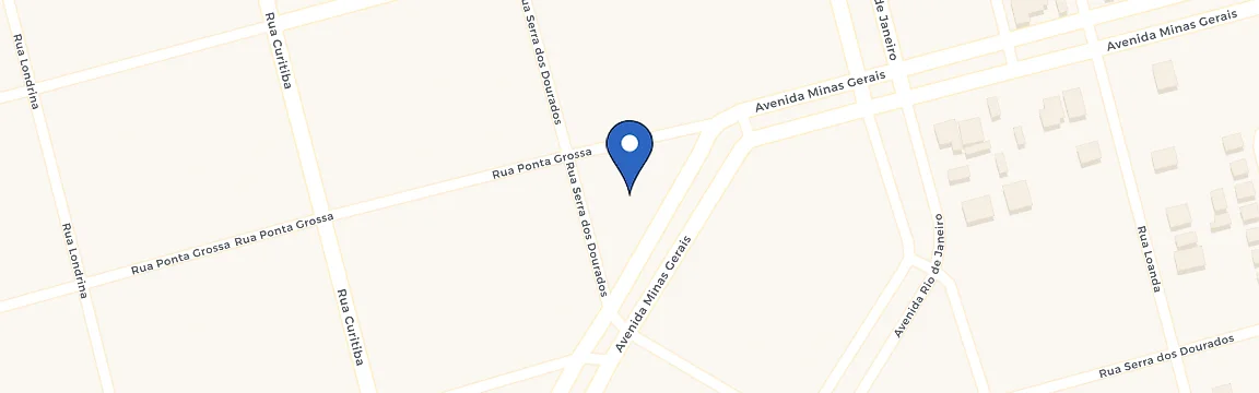 Mapa da estação Auto Posto Ivaté