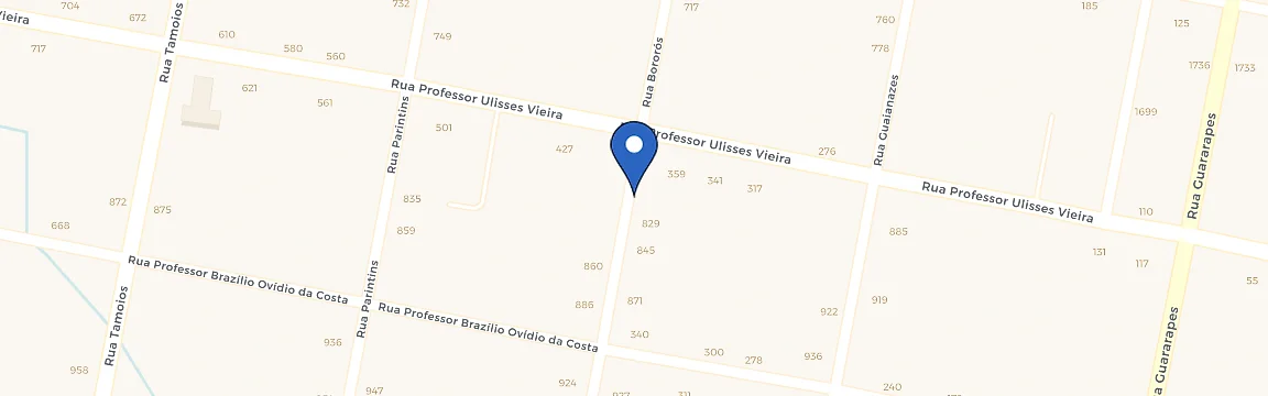 Mapa da estação GS Charger