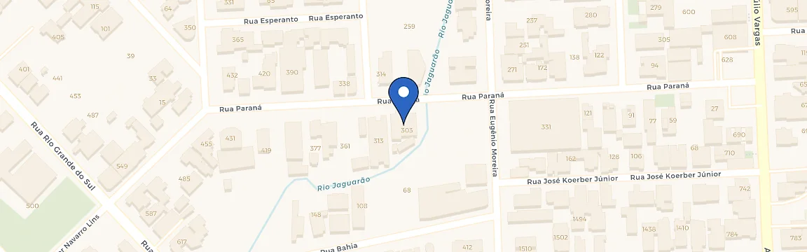 Mapa da estação Dona Patroa