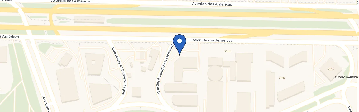Mapa da estação GWM Américas