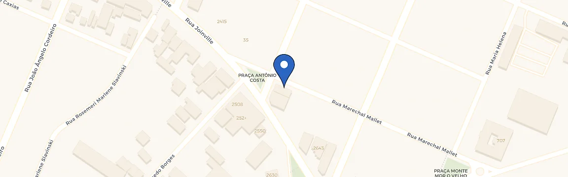 Mapa da estação Feirinha De Quinta-Feira - Agropesca