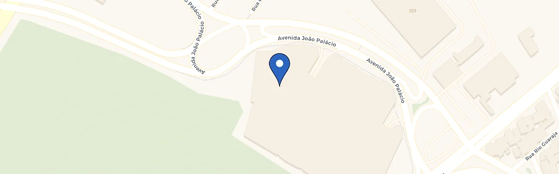 Mapa da estação Eletrodrive Shopping