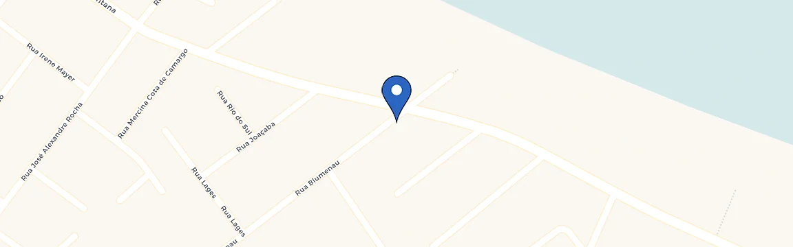 Mapa da estação Condomínio Beach House