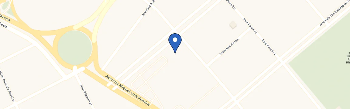 Mapa da estação Tonello Business Hotel - Campo Mourão
