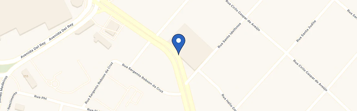 Mapa da estação Power Charge - Santa Cruz Acabamentos