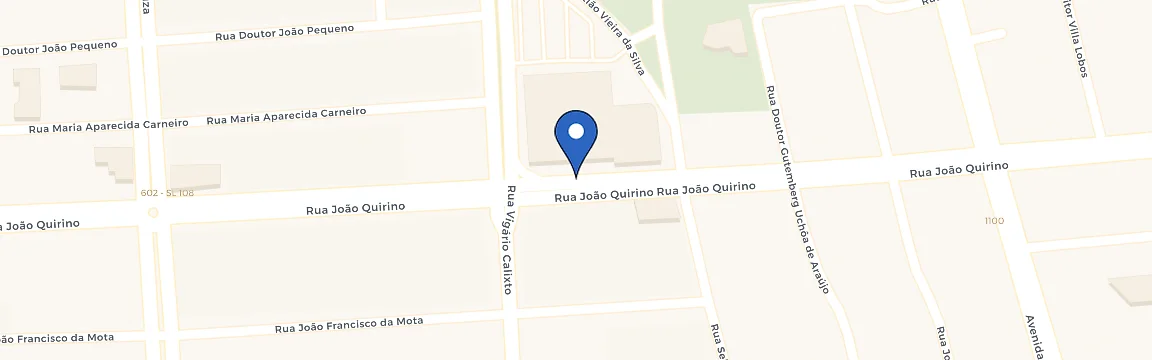 Mapa da estação Shopping Luiza Motta