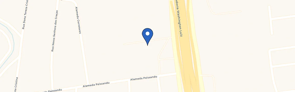 Mapa da estação JB Caxias