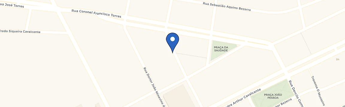Mapa da estação Residência Vasconcelos Mayer