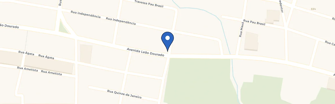 Mapa da estação Força e Luz Nova Energy em Frente ao Mix Mateus