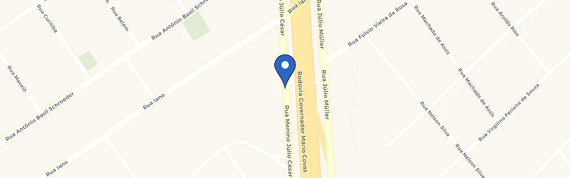 Mapa da estação Malharia Paloma