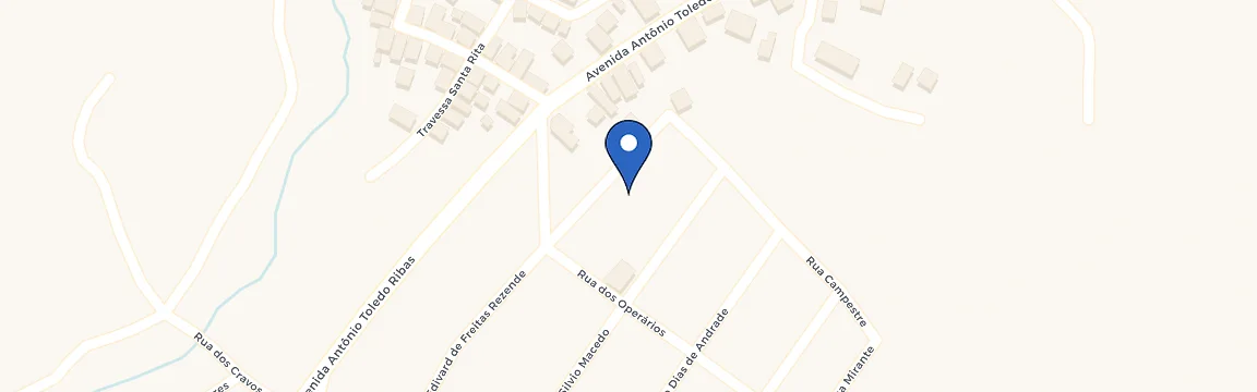 Mapa da estação Wallbox Araponga