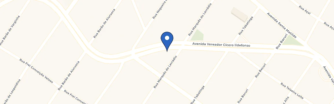 Mapa da estação Meu Prata João Pinheiro