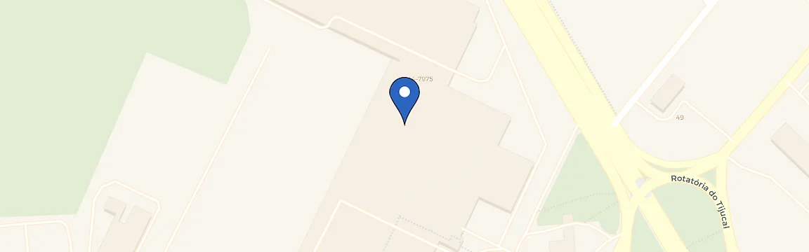 Mapa da estação Atacadão Tijucal