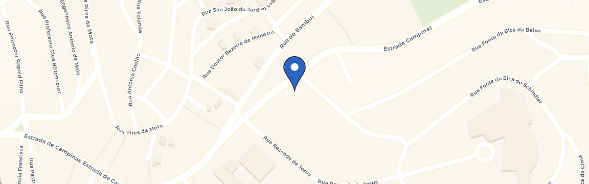 Mapa da estação Posto São Caetano